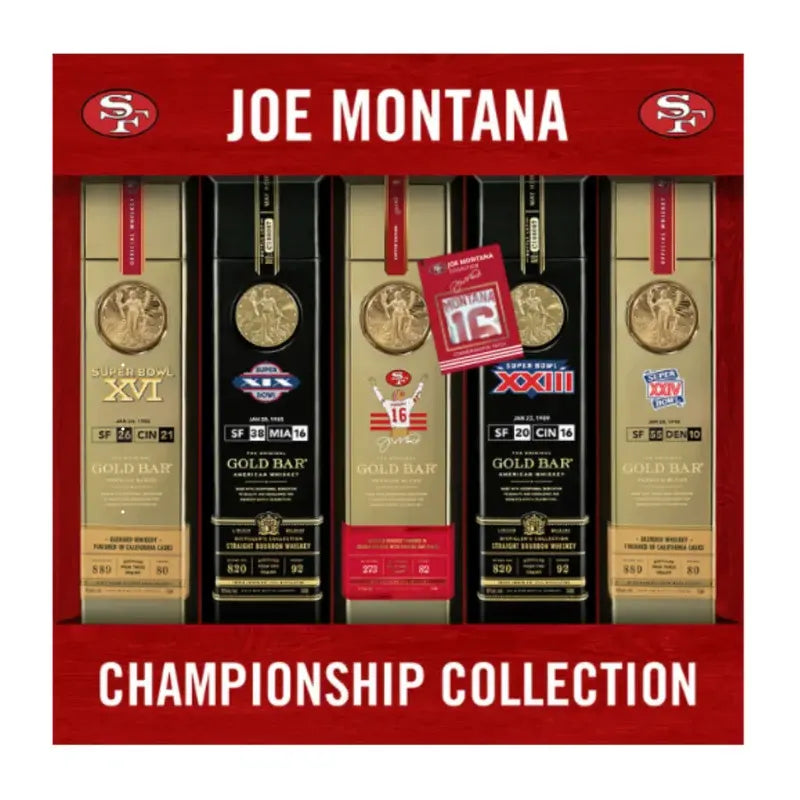 Gold Bar Joe Montana Championship Collection Gift Set