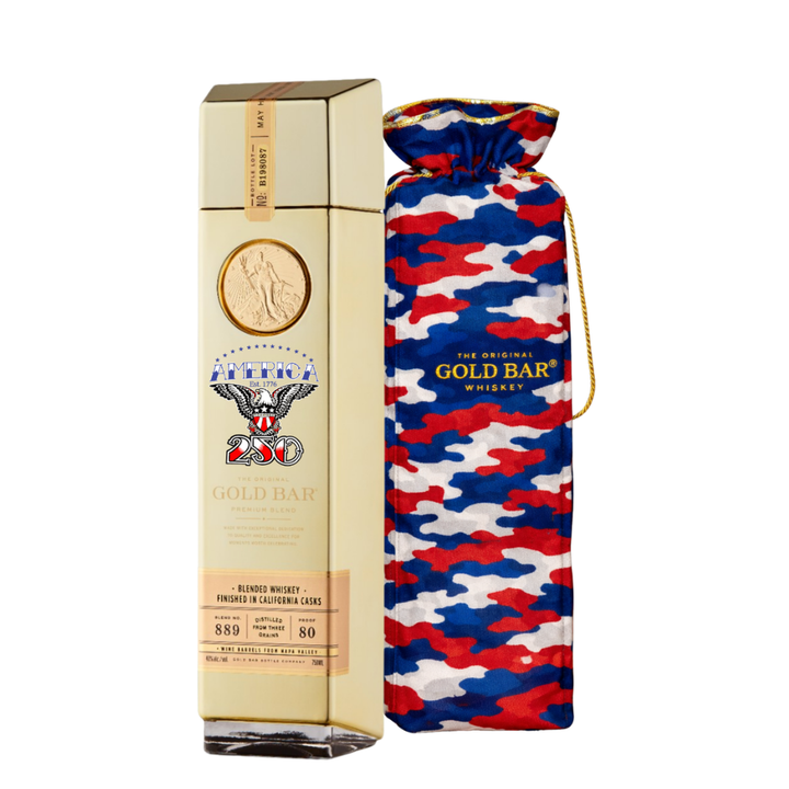 Gold Bar Whiskey America 250 Limited Edition