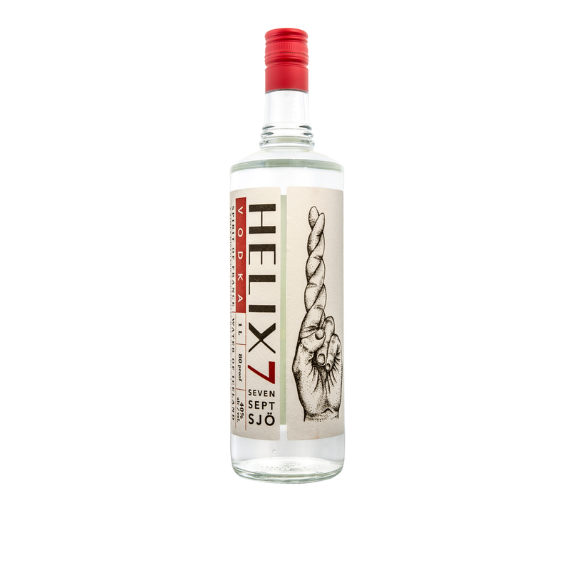 Helix Spirits Vodka 1L - Tonic Bottle & Cork