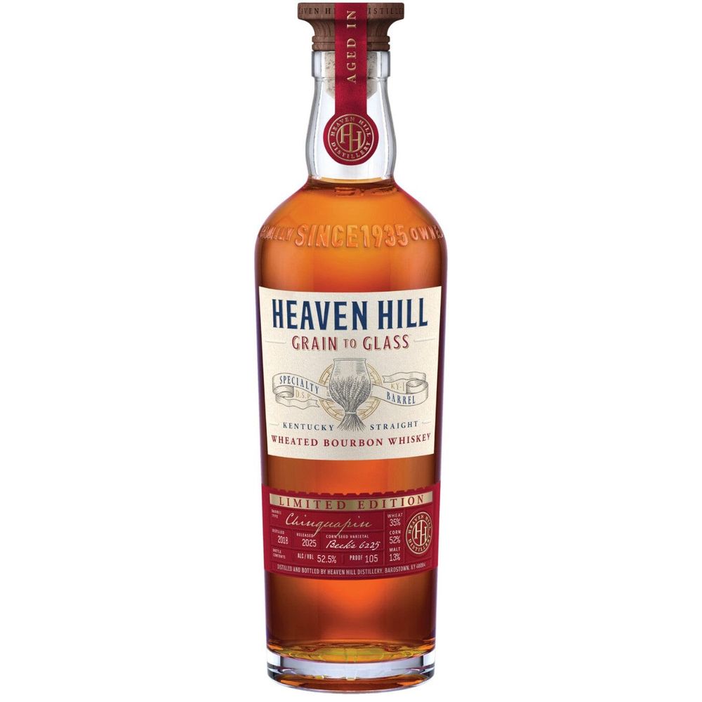 Heaven Hill Grain to Glass Specialty Barrel Series Wheated Bourbon Aged In Chinquapin Oak