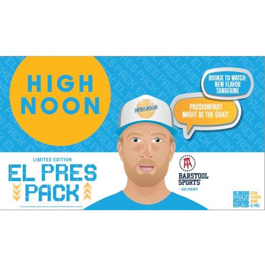 High Noon El Pres Pack Dave Portnoy Barstool Sports Limited Edition Va