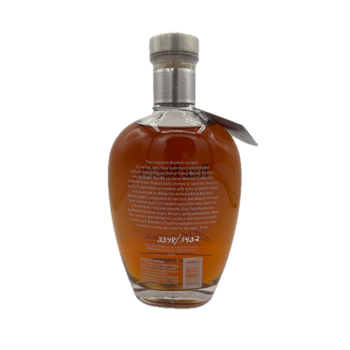 Four Roses 2009 Mariage Barrel Strength Straight Bourbon Whiskey