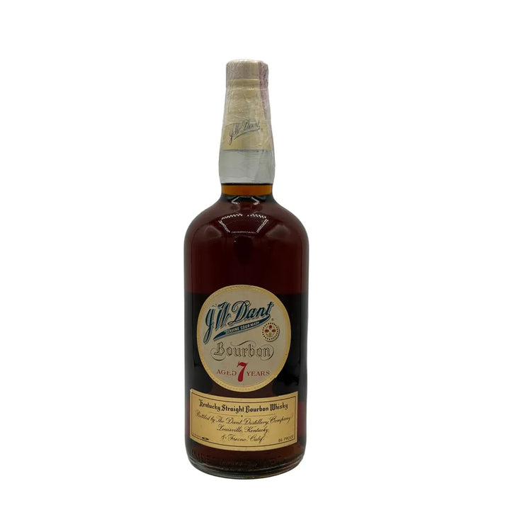 J.W. Dant 7 Year Bourbon (1960s-1970s Release) 86 Proof Export