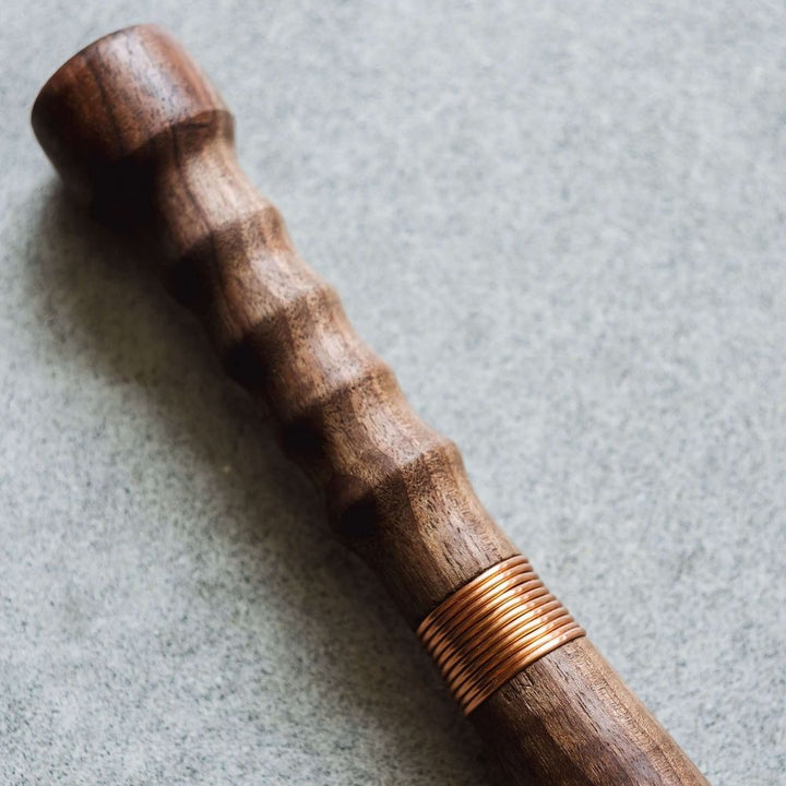 Hand Carved Muddler - Oregon Black Walnut