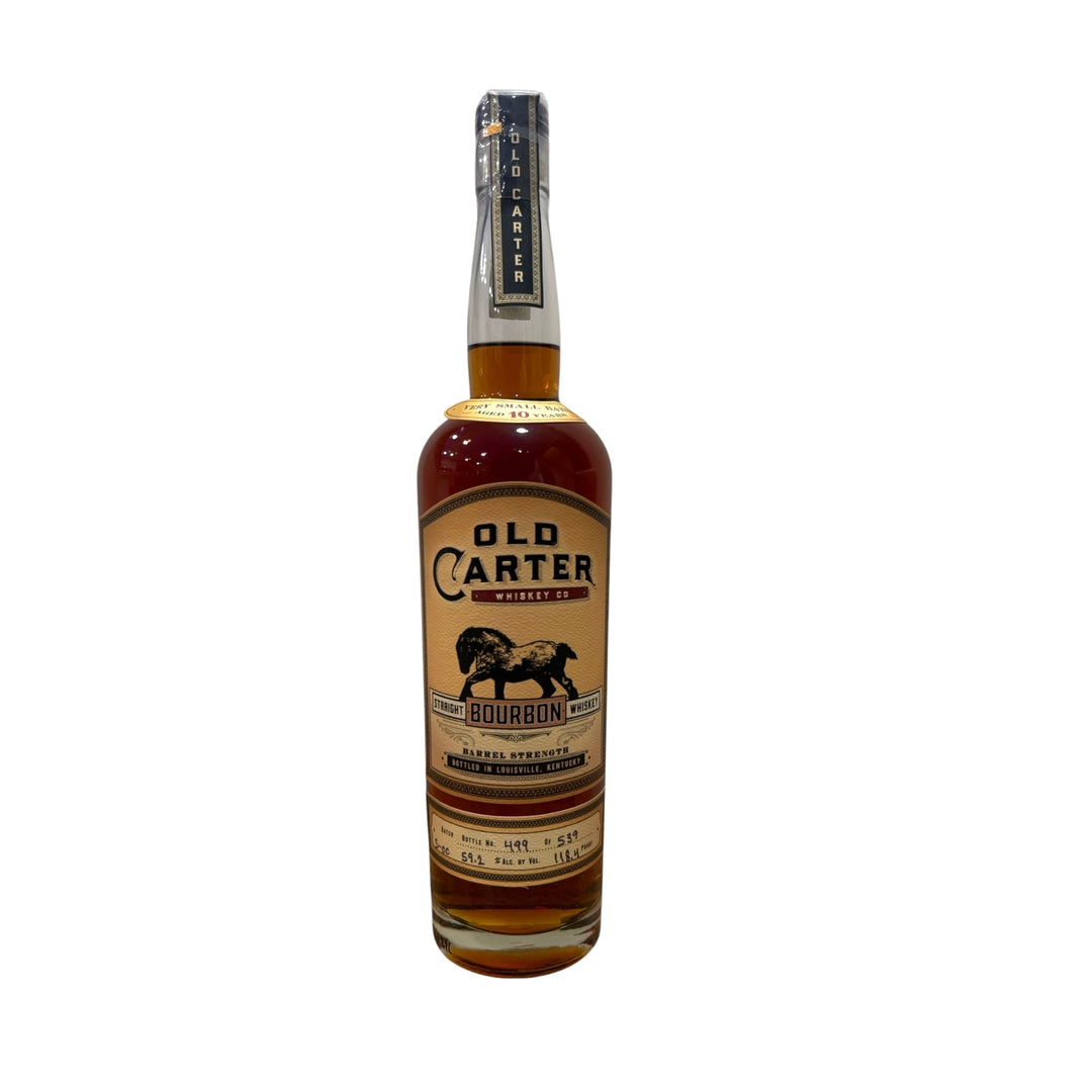 Old Carter Very Small Batch 5-OC Club Exclusive 10 Year Bourbon 750ml 118.4 Proof