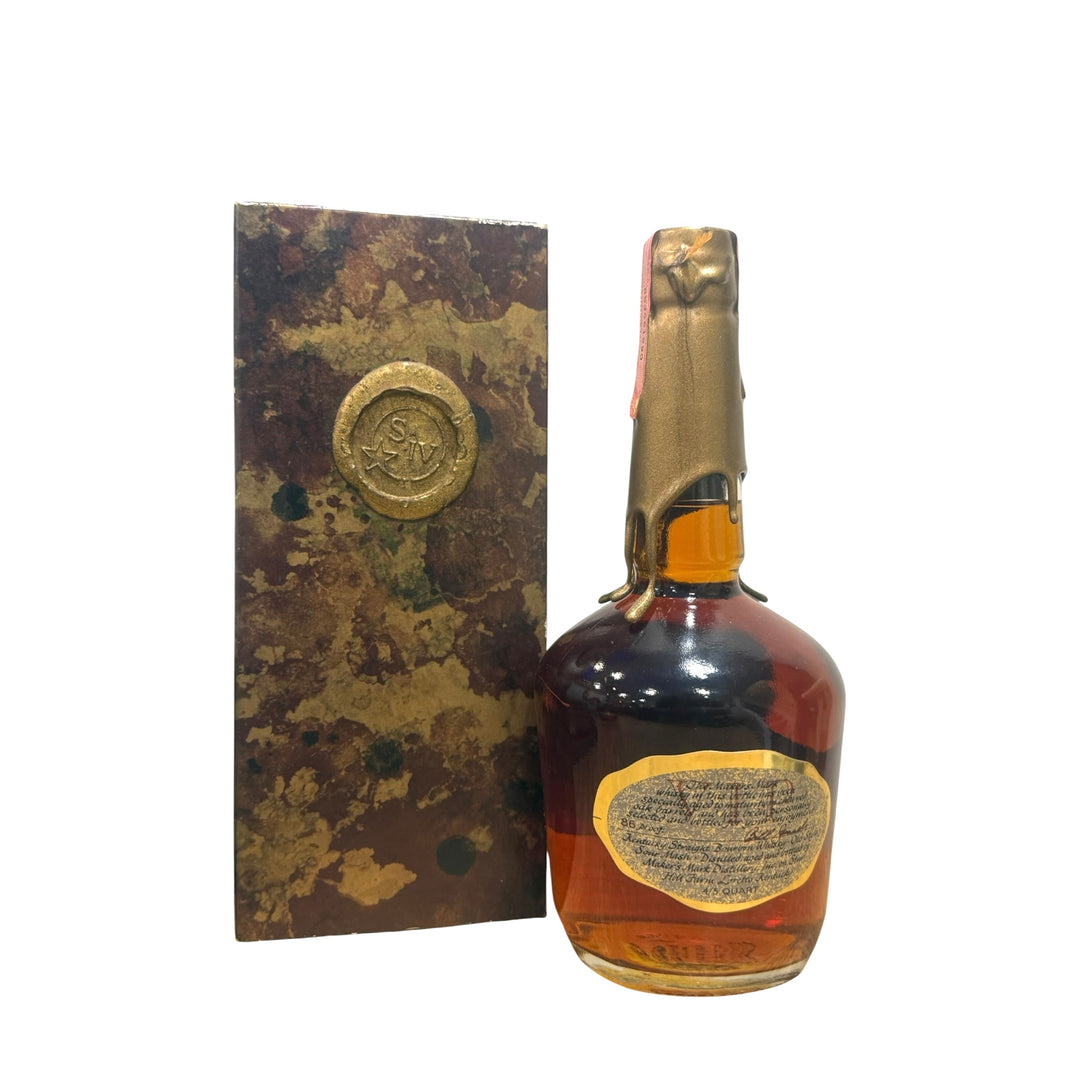 1978 S.W. Merry Christmas Miami Machine Corporation Kentucky Straight Bourbon 4/5 Quart with Presentation Box