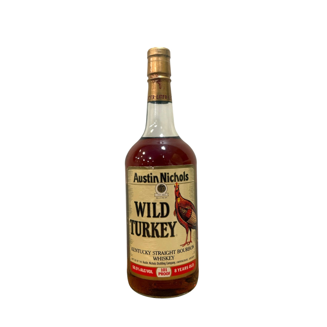 1996 Wild Turkey 8 Year 101 Proof Kentucky Straight Bourbon 1L Austin Nichols