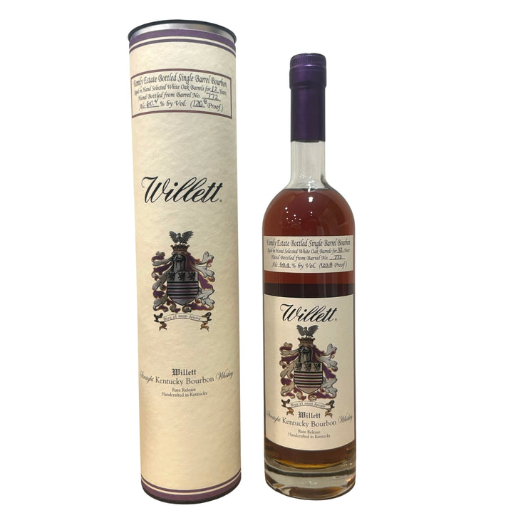 Willett Family Estate 12 Year Single Barrel Bourbon #772 120.8 Proof 750ml
