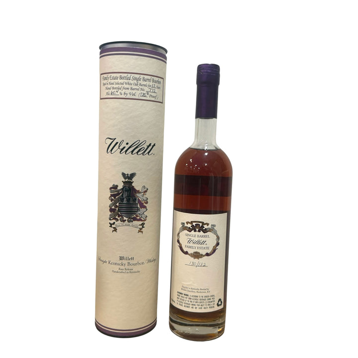 Willett Family Estate 12 Year Single Barrel Bourbon #772 120.8 Proof 750ml