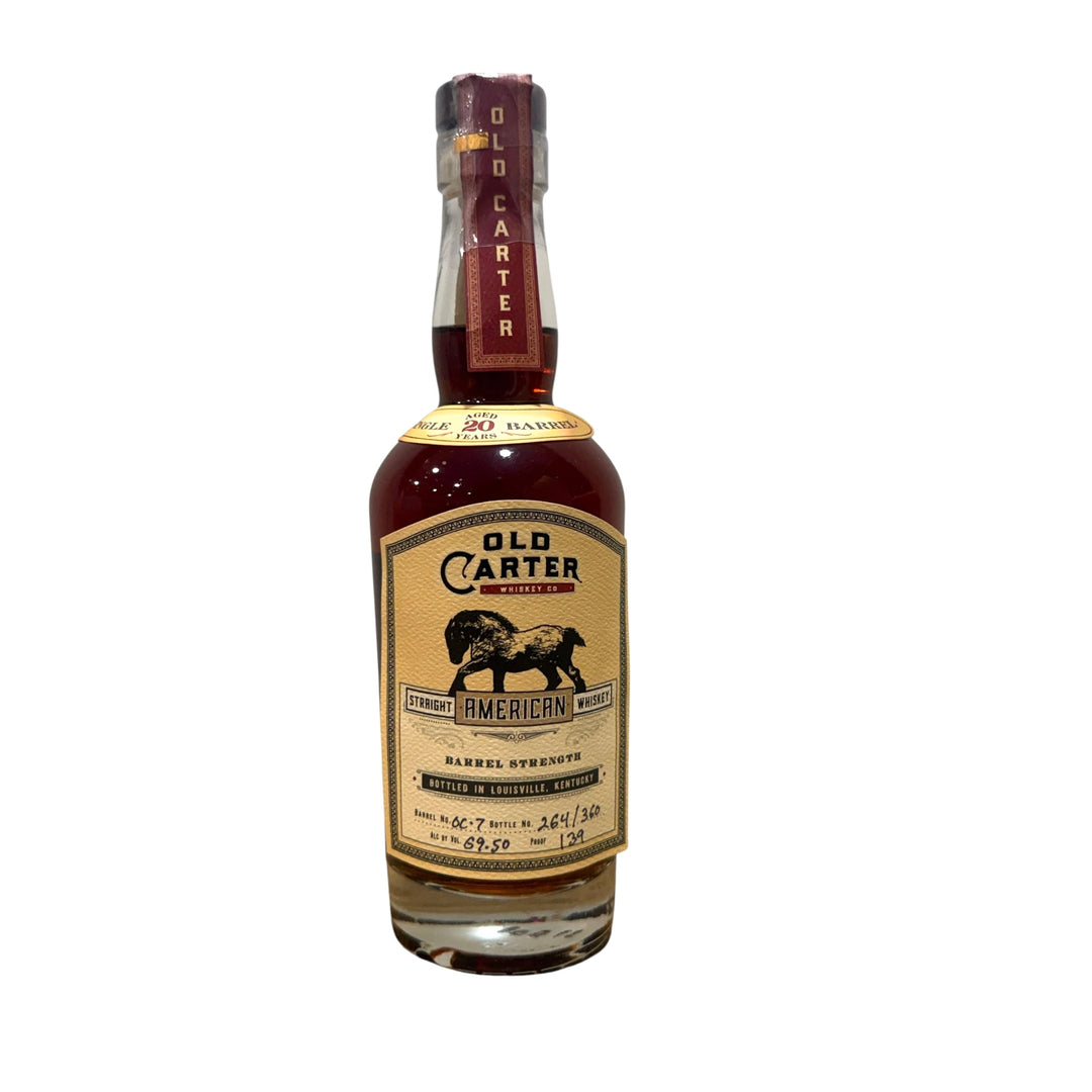 Old Carter American OC-7 20 Year Single Barrel 139 Proof 375ml