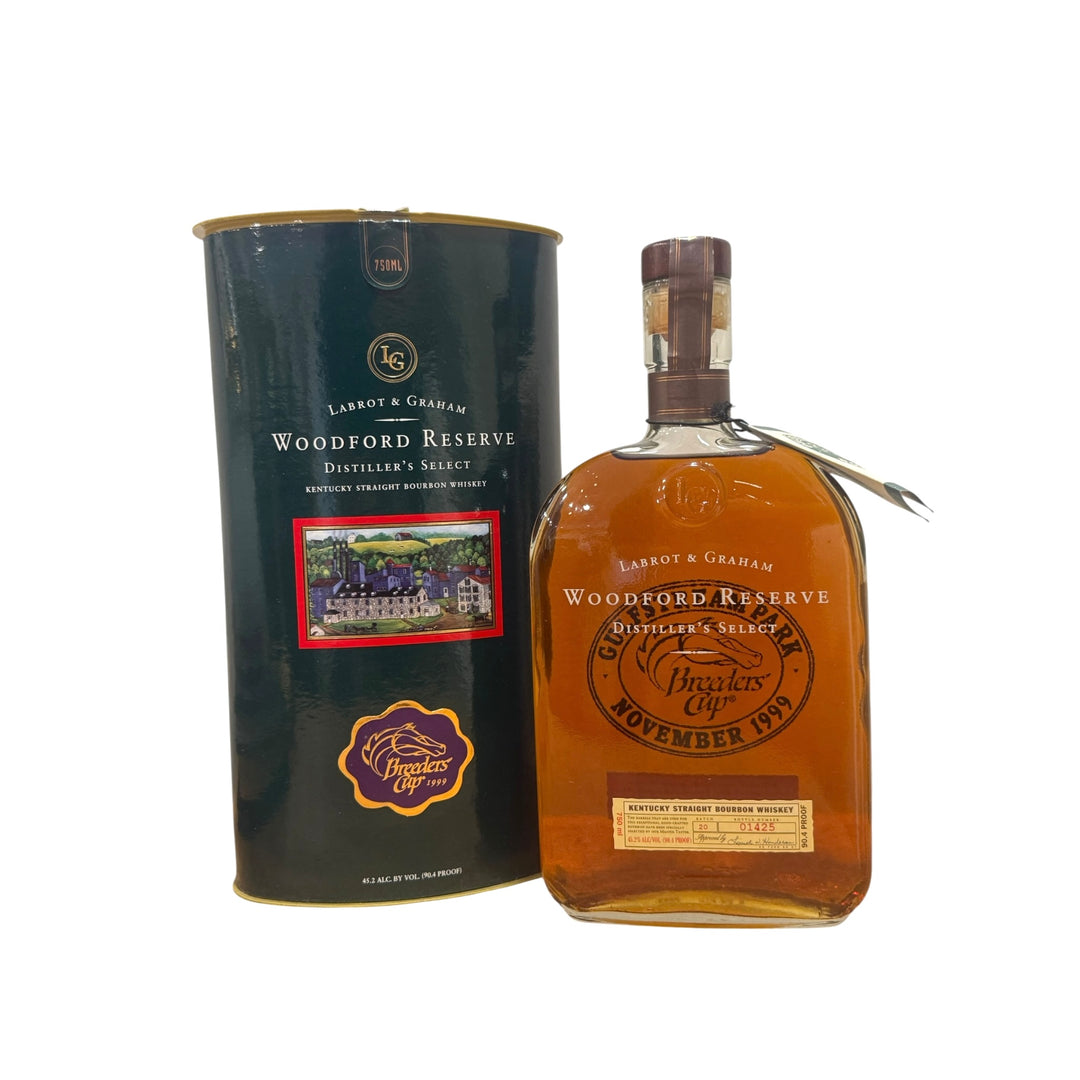 1999 Woodford Reserve Breeders' Cup Distiller's Select Bourbon 750ml with Commemorative Tin