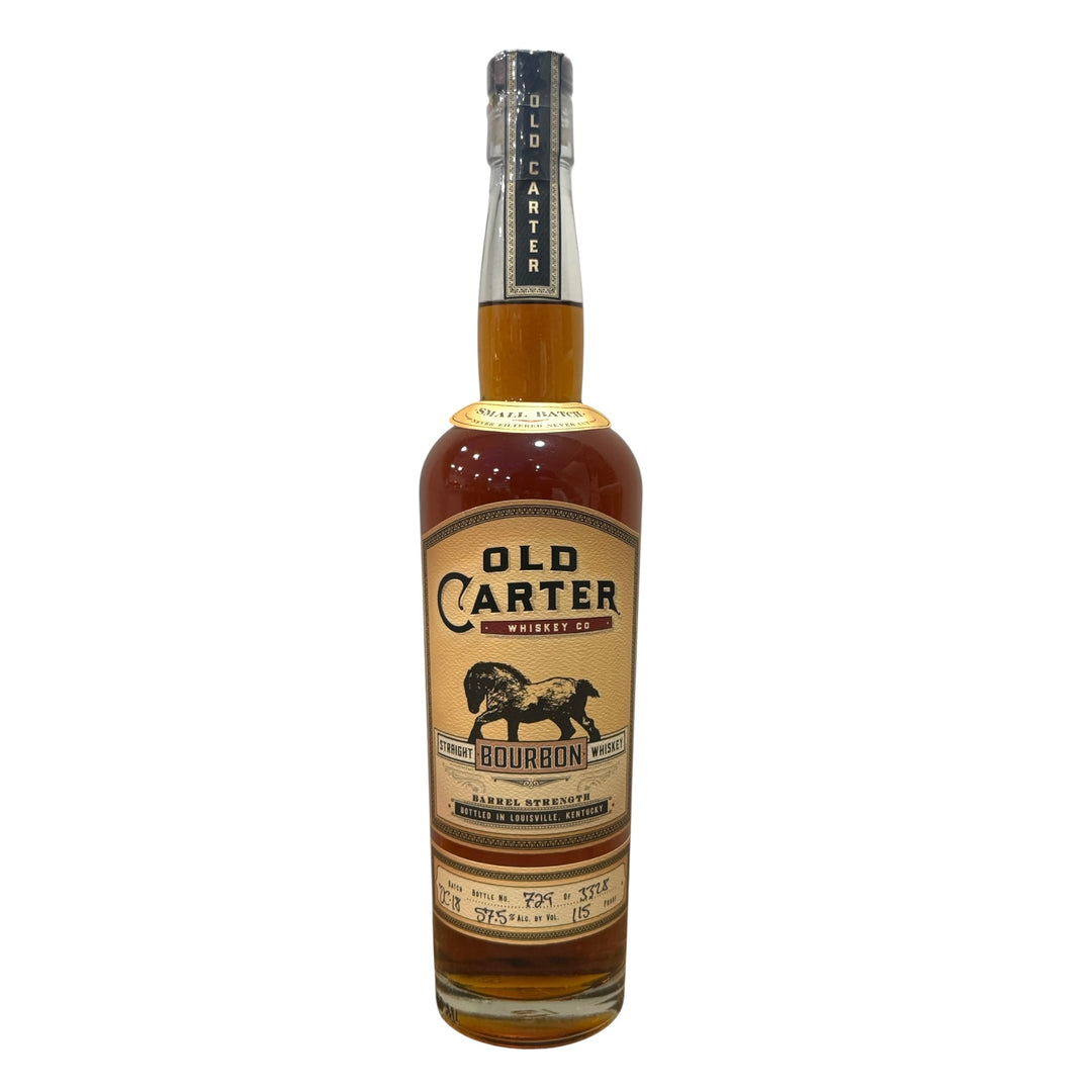 Old Carter Straight Bourbon Whiskey Batch 18 115 Proof 750ml
