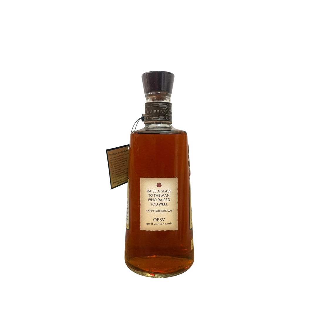 2018 Four Roses Single Barrel Private Selection OESV 15 Year 7 Month Barrel 59-2V 126.2 Proof 750ml