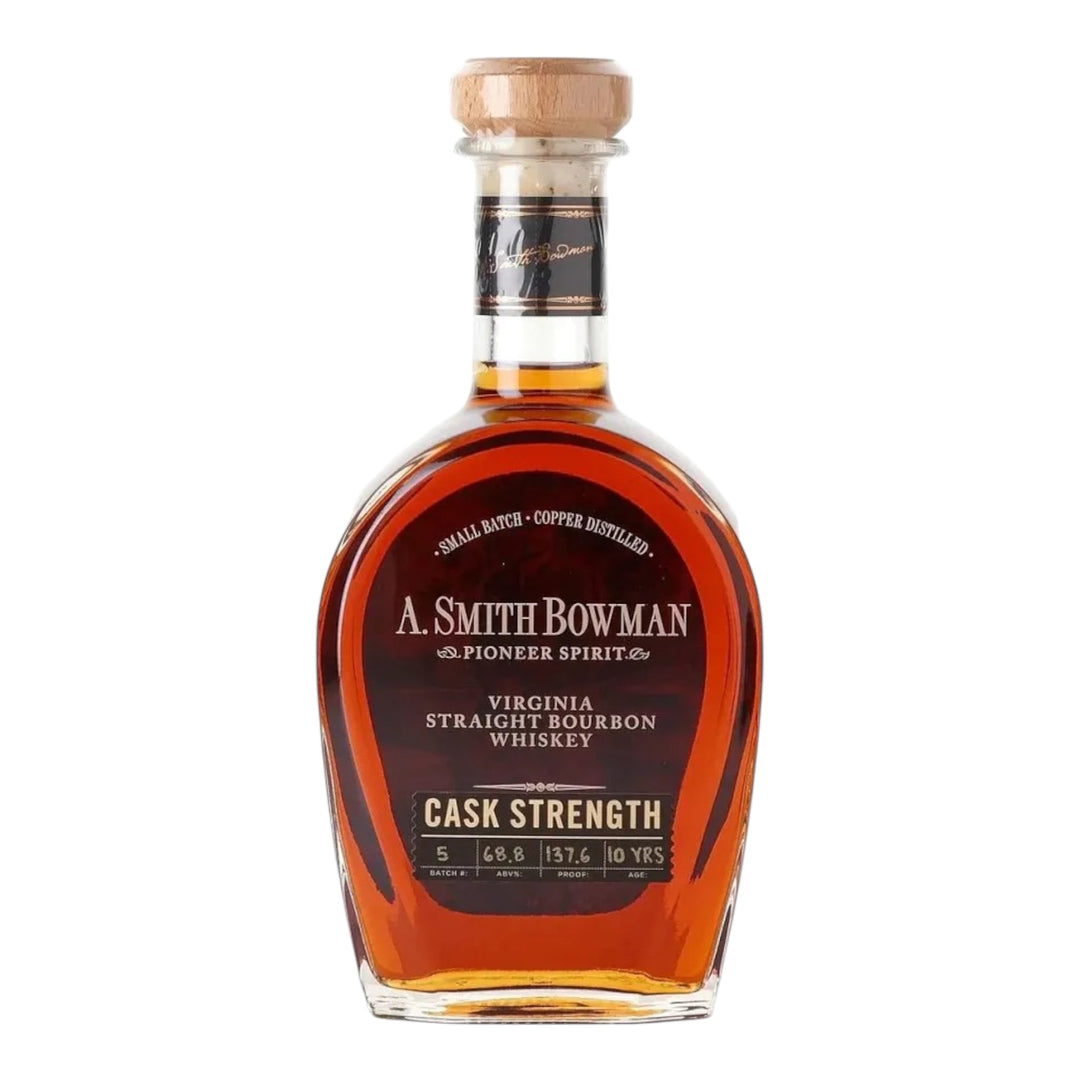A. Smith Bowman Straight Bourbon Cask Strength 10 Year 137.6 Proof Batch #5