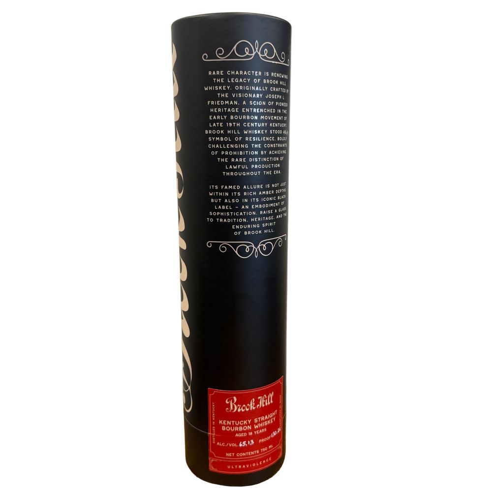 Rare Character Brook Hill Bourbon ULTRAVIOLENCE 18 Year 130.26 Proof