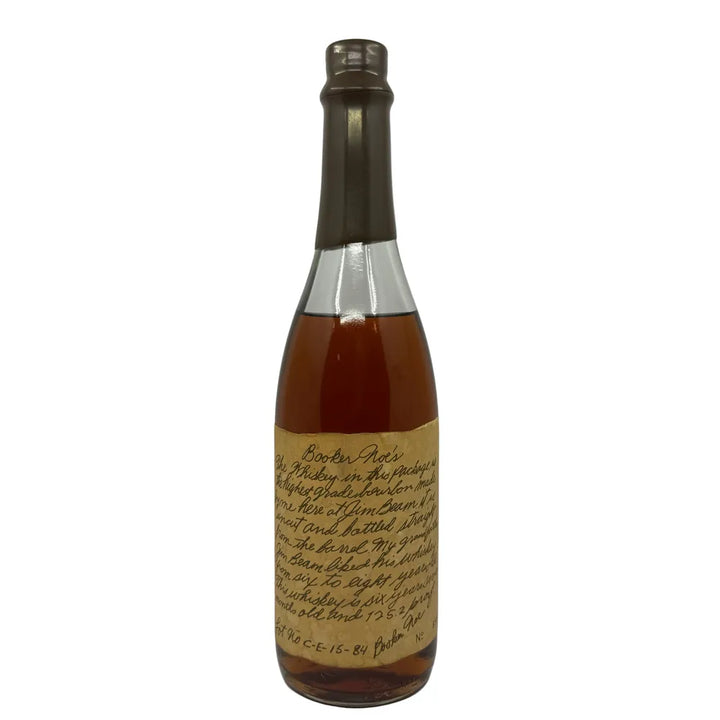 Booker's Batch C-E-15-84 Brown Wax Bourbon Whiskey 125.2 Proof