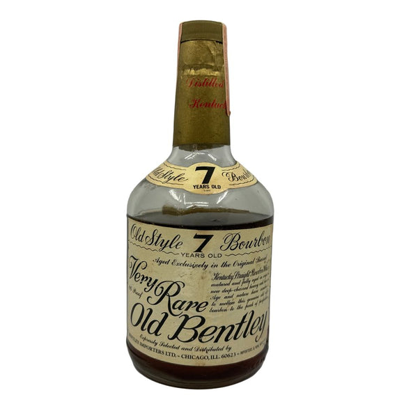 Very Rare Old Bentley 7 Year Old Kentucky Straight Bourbon 86