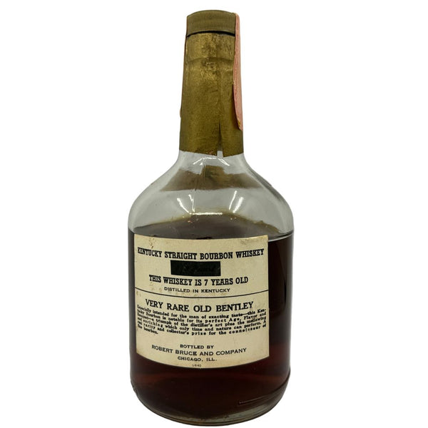 Very Rare Old Bentley 7 Year Old Kentucky Straight Bourbon 86