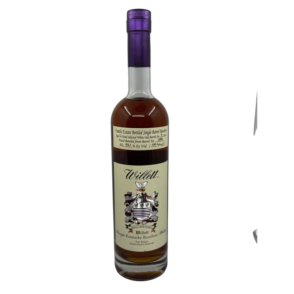 Willett Family Estate Single Barrel Bourbon 9 Year Old #5881 130.2 Proof