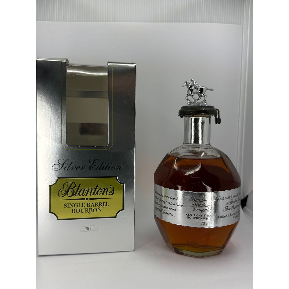 Blanton's Silver Edition Single Barrel Bourbon Rare Box Mint Condition