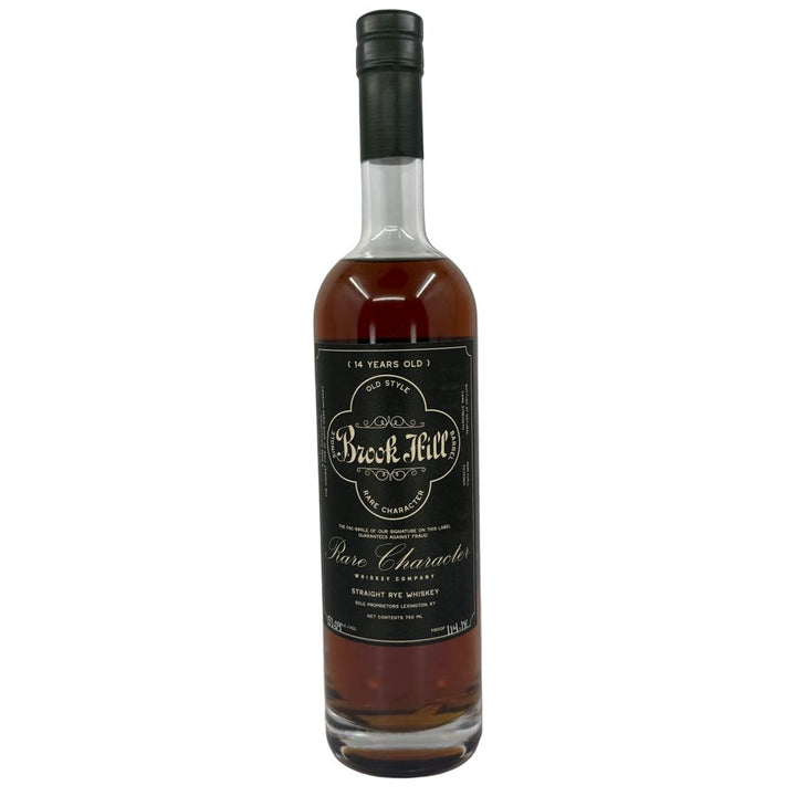 Rare Character Brook Hill Rye AUTHENTICITYx 14 Year 114.18 Proof