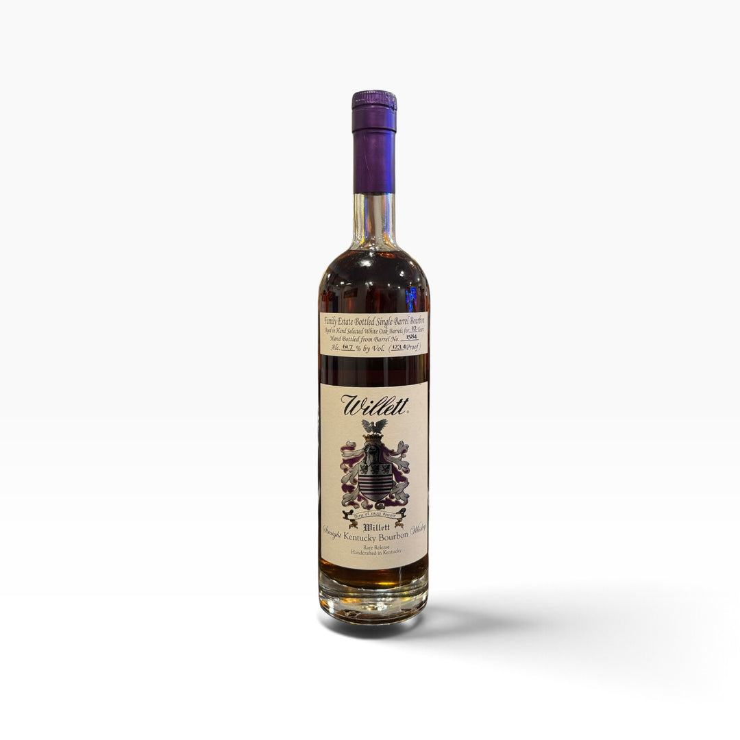 Willett Family Estate 12 Year Single Barrel Bourbon #1584 123.4 Proof 750ml (Lincoln Road Pick)