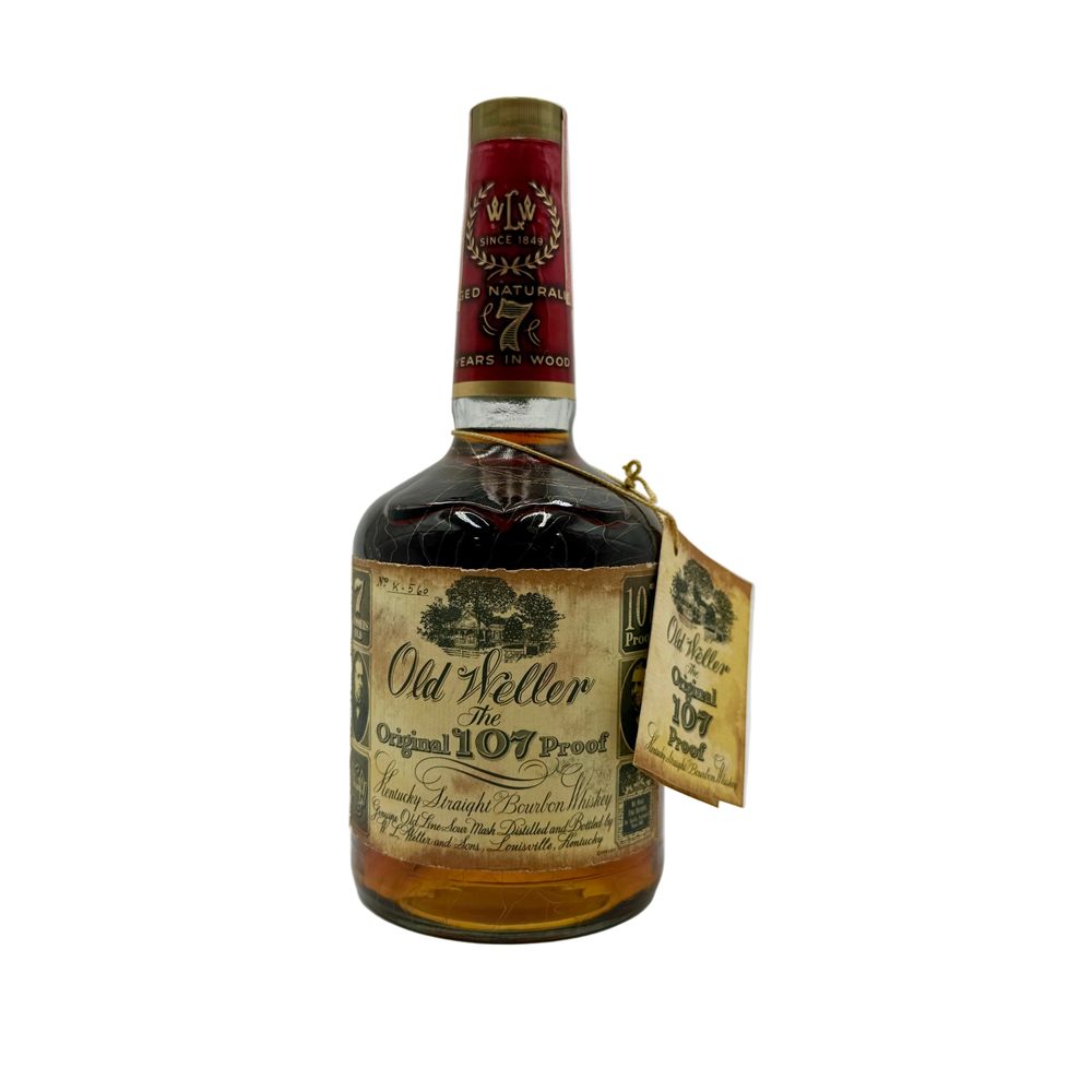 Old Weller Antique Original 107 Brand 7 Year Old Bourbon 1979 Gold Vein 750ml