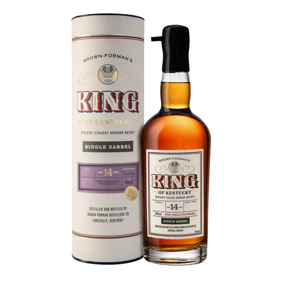 King Of Kentucky 14 Year Old Bourbon 2026 Release Single Barrel