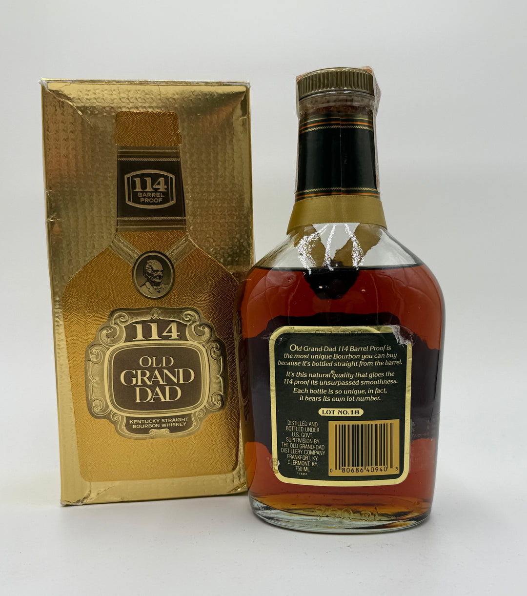 Old Grand Dad 114 Lot 18 w/ Box