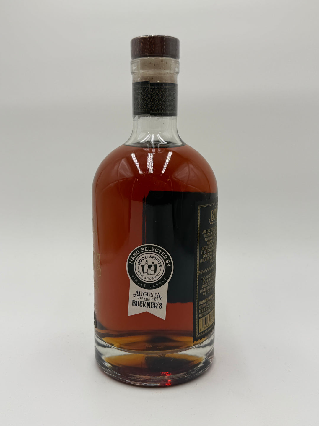 Augusta Distillery Buckner's Single Barrel Bourbon 13 Year Barrel 20 117 Proof Original Release