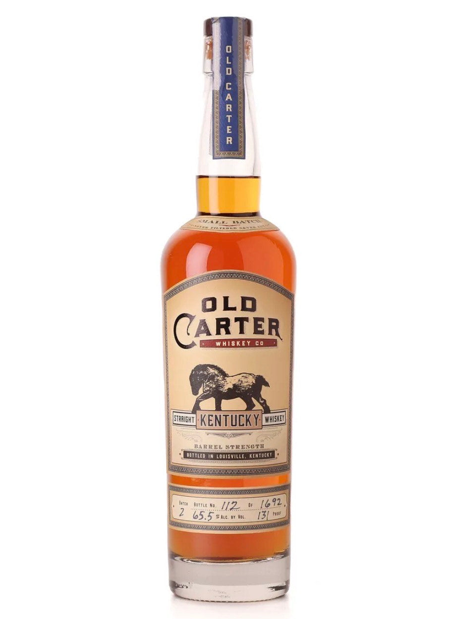 Old Carter Kentucky Whiskey Batch 2 131 Proof