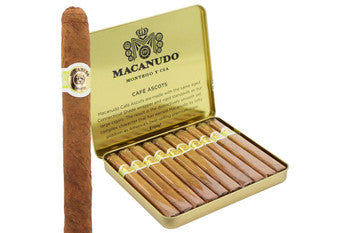 Macanudo Ascots Cafe 10pk Petit Corona (4 1/8x32)