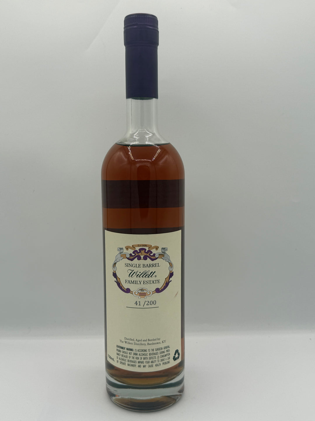 Willett Family Estate Single Barrel Bourbon 6 Year Old #7266 120.2 Proof
