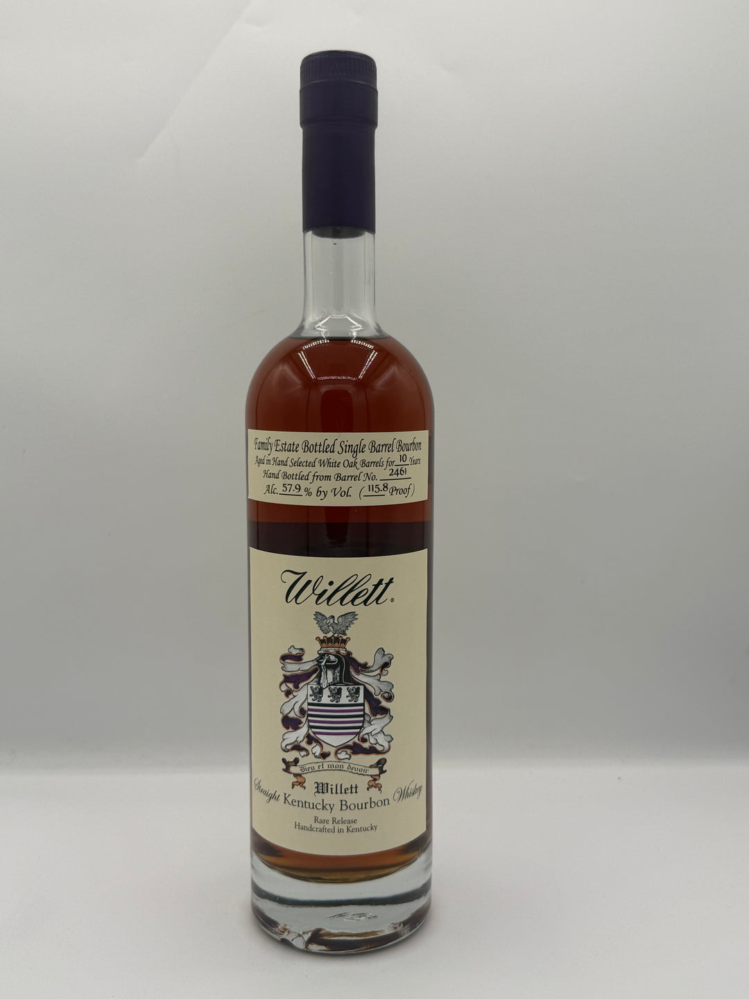 Willett Family Estate Single Barrel Bourbon 10 Year Old #2461 120.4 Proof (IN TO THE ROTATION)