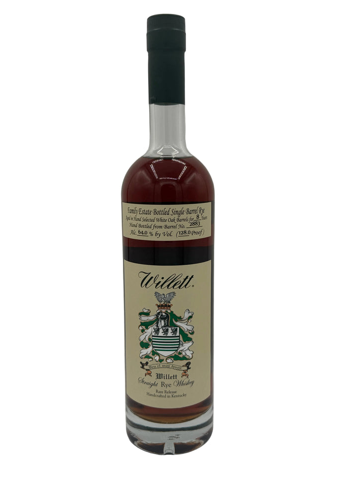 Willett Family Estate 8 Year Single Barrel Rye #2883 128.0 Proof (RYETEOUS PICK)