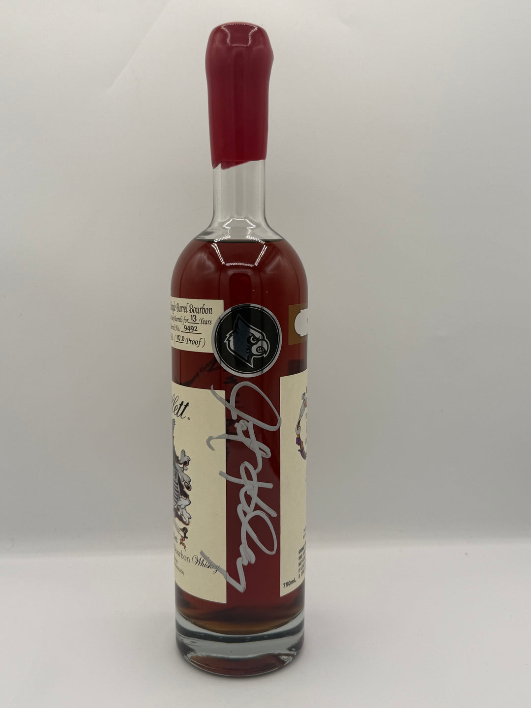 Willett 13yr #9492 Louisville Seven Red Wax Revival — Wax Seal Detail