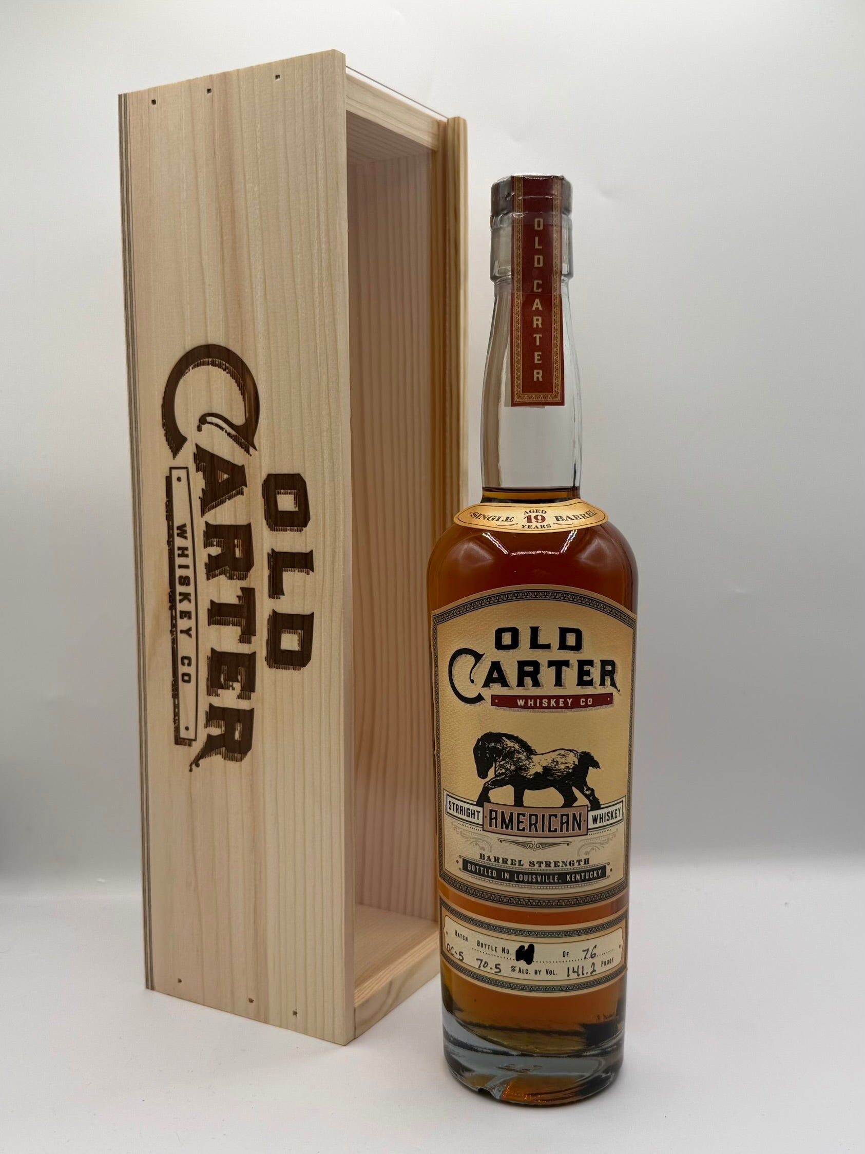 Old Carter American OC-6 19 Year Single Barrel 140.6 Proof | 56