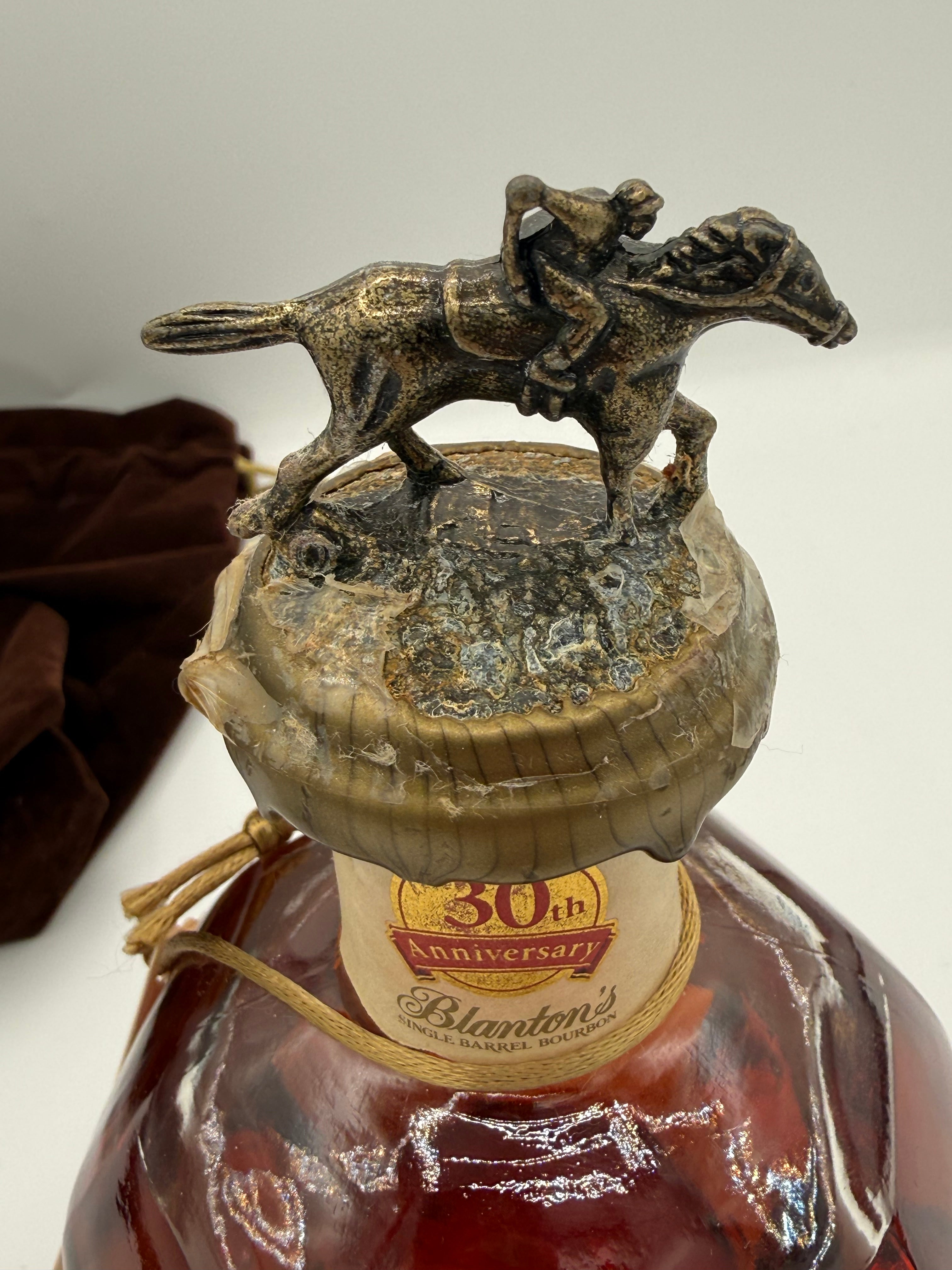 Blantons Single Barrel 30th Anniversary 2014 | 93 Proof – Wooden Cork
