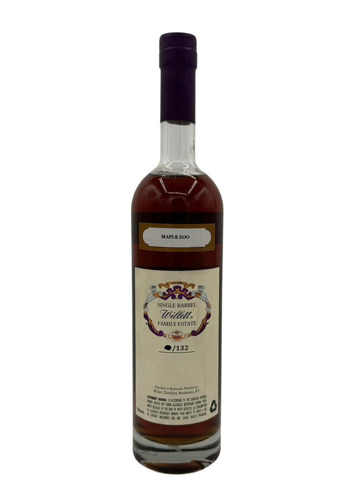Willett Family Estate Single Barrel Bourbon 12 Year Old #3538 112.4 Proof (Sourced) MAPLE ZOO