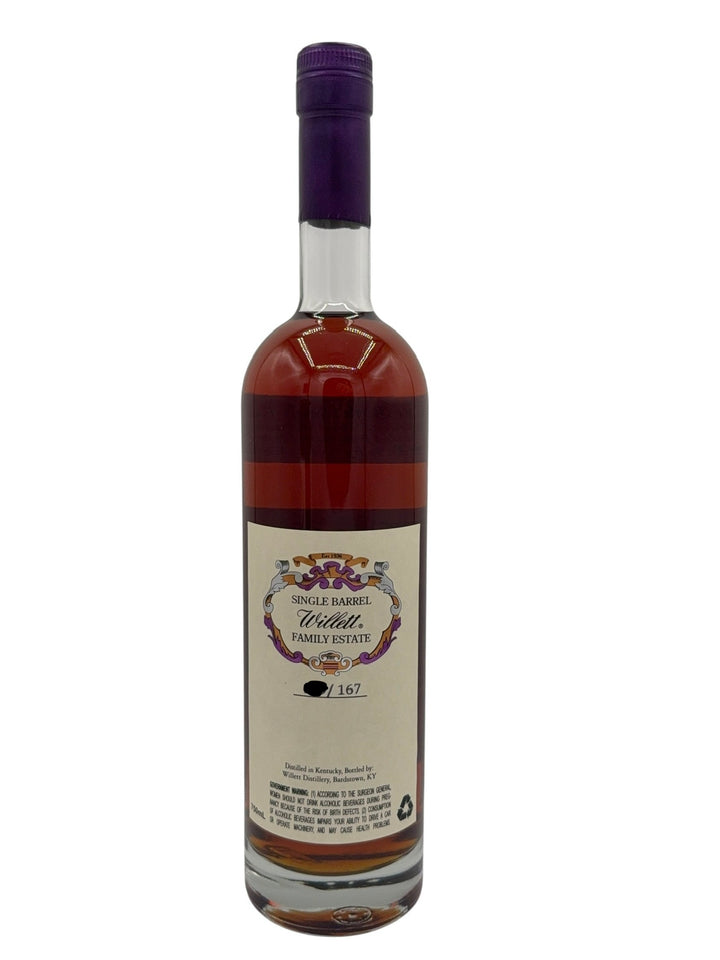 Willett Family Estate Single Barrel Bourbon 11 Year Old #9537 123.6 Proof (Sourced)