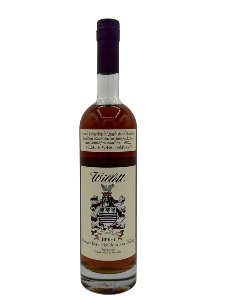 Willett Family Estate Single Barrel Bourbon 9 Year Old #5875 128.6 Proof (LIQUOR BARN OG MASH 23 #4)