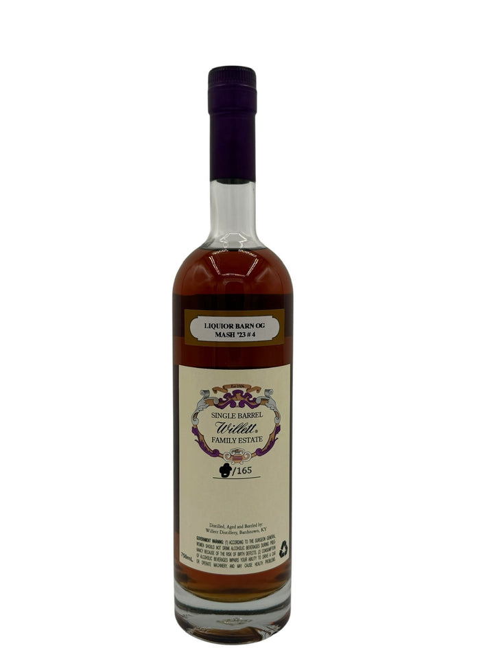 Willett Family Estate Single Barrel Bourbon 9 Year Old #5875 128.6 Proof (LIQUOR BARN OG MASH 23 #4)
