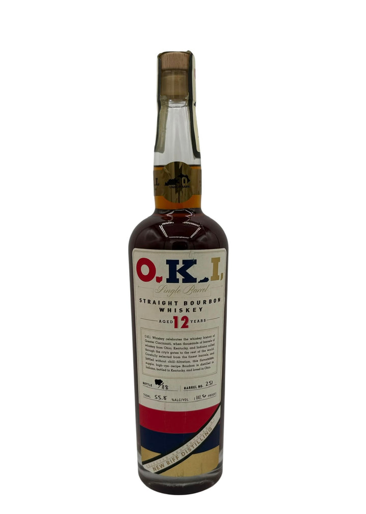O.K.I. 12 Year Single Barrel Bourbon #151 111.6 Proof (Liquor Barn)