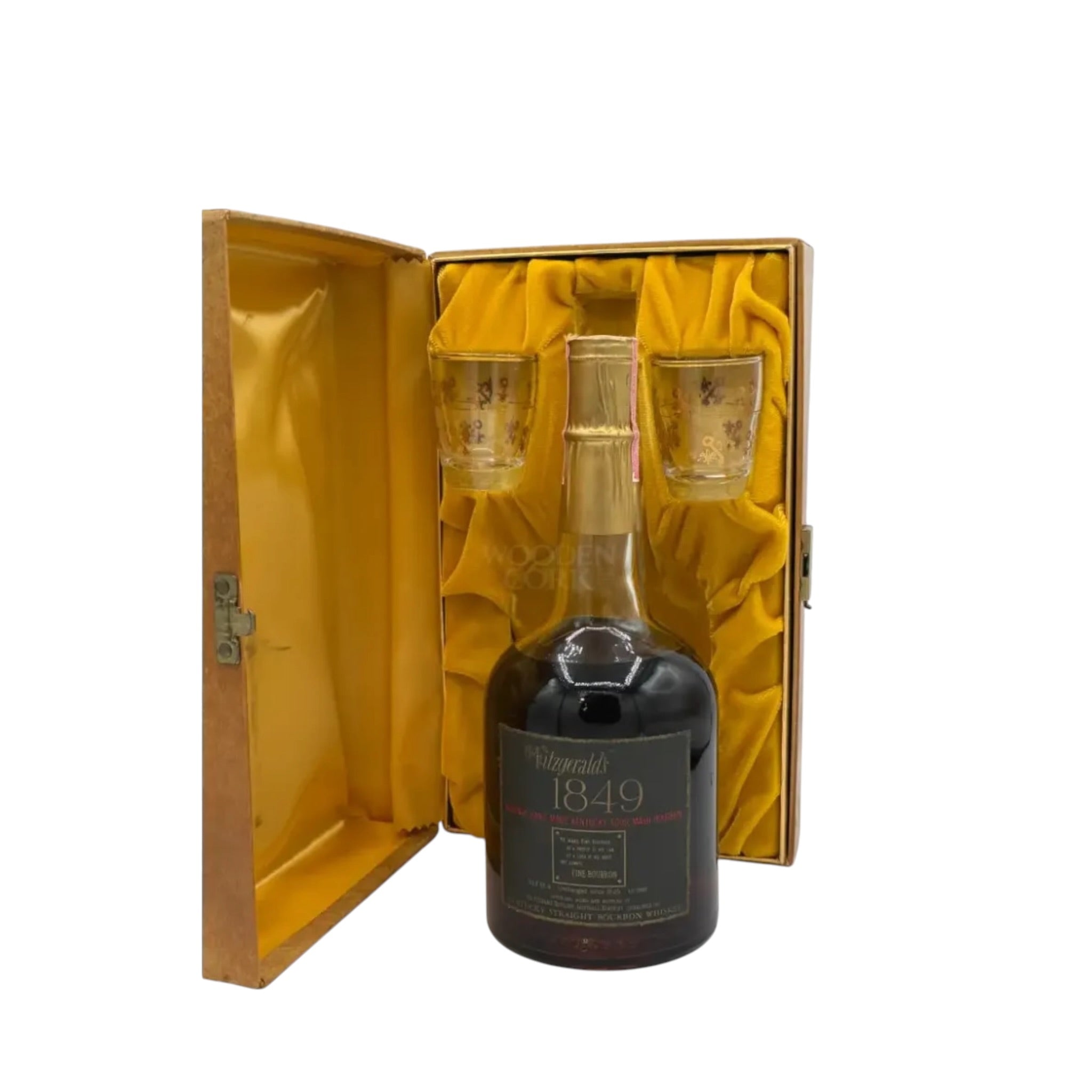 Old Fitzgerald 1849 10 Year Stitzel-Weller Velvet Gift Set with