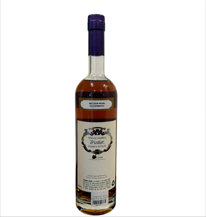 Willett Family Estate Single Barrel Bourbon 9 Year Old #5870 128.4 Proof
