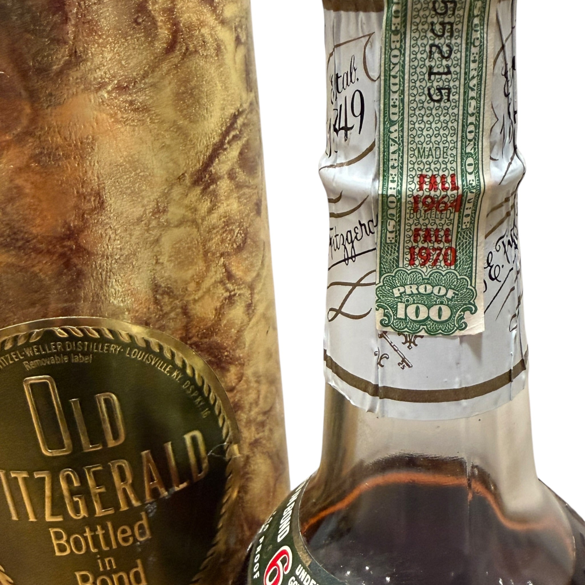 Old Fitzgerald Bottled-in-Bond Stitzel-Weller Spring 1964 | Pappy