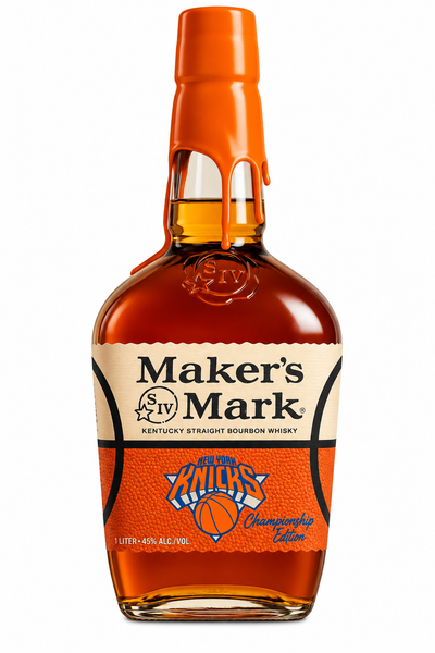 Maker's Mark New York Knicks Edition 1L – Wooden Cork