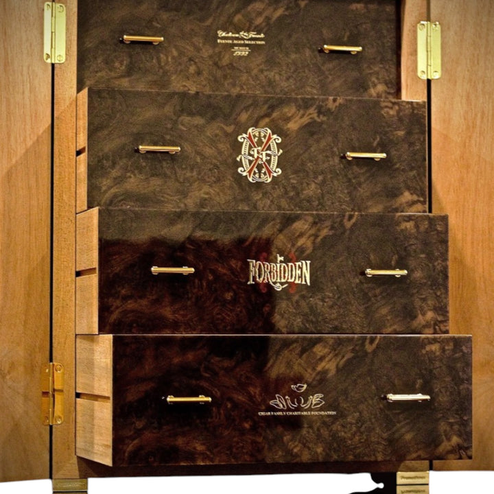 The 2016 Limited Edition "The OpusX Story" Walnut Burl Humidor (1 of 25 Released)