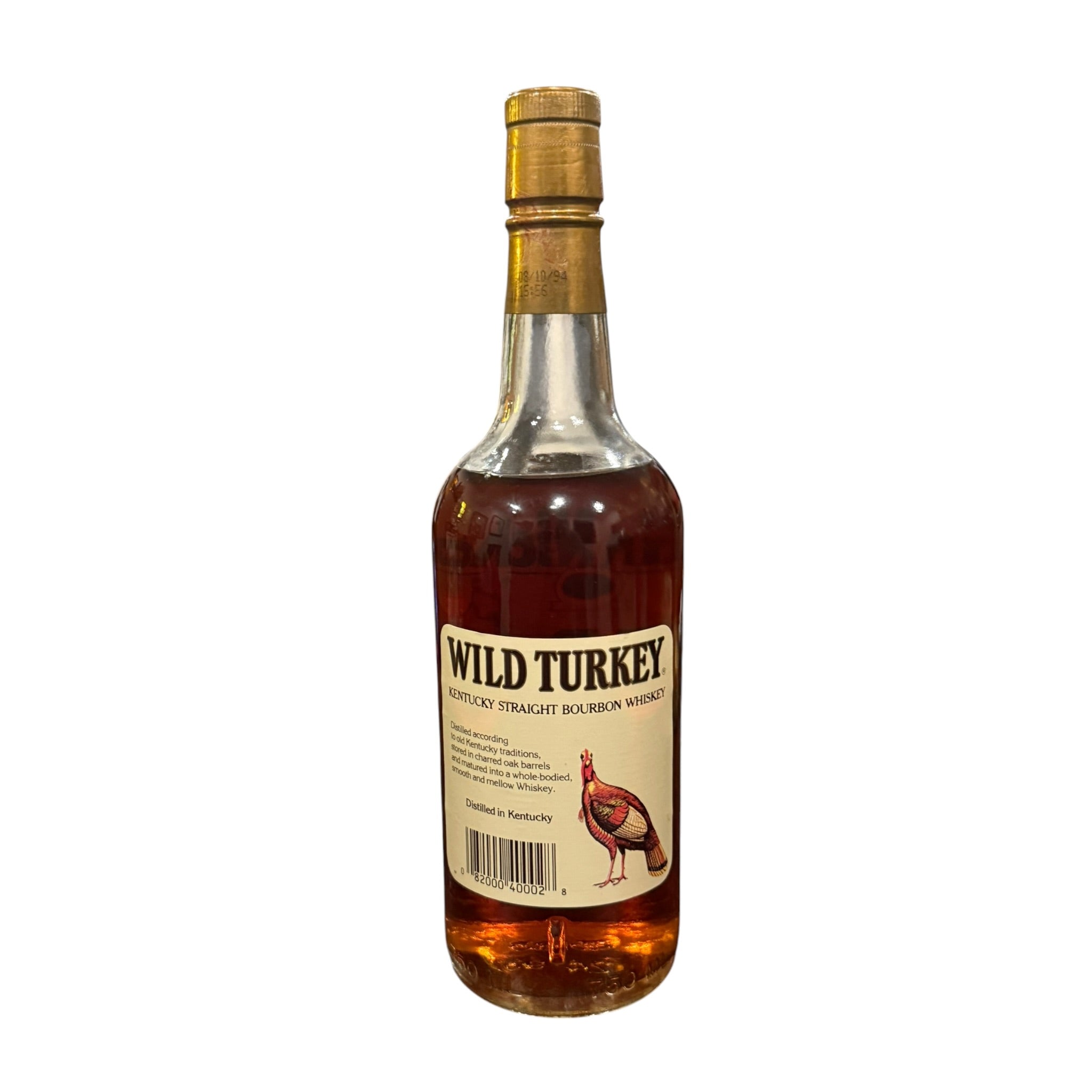 t*m様 WILD TURKEY STAMPED 500ml Wild Turkey 8 Year 101 Proof 8/10/94 | Vintage Dated Kentucky