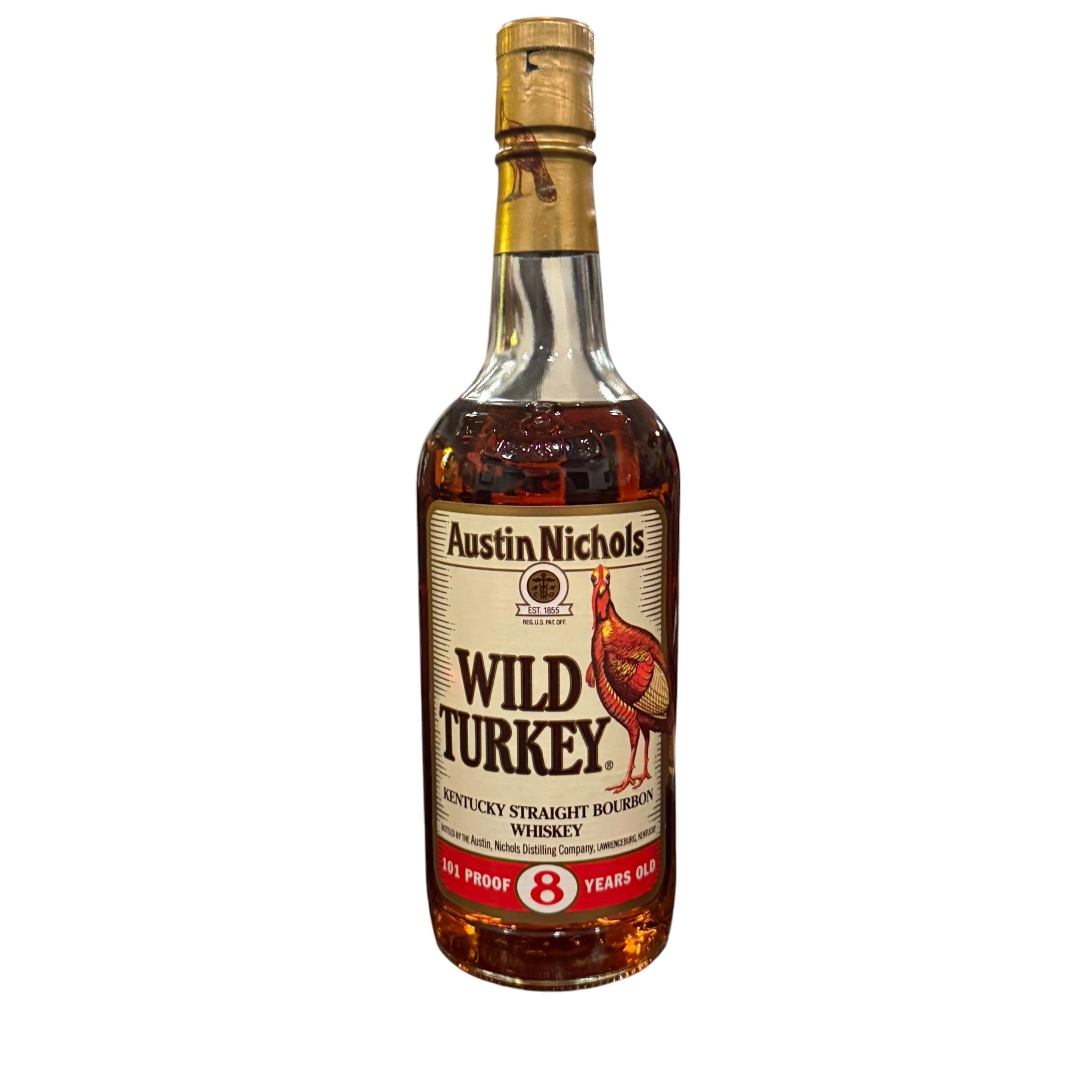 未開栓 WILD TURKEY 8年 101 PROOF 750ml 箱あり Wild Turkey 8 Year Old 101 Proof